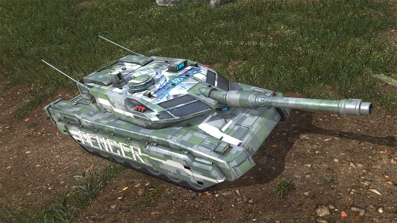突擊兵用搭乘兵器布萊克戰車 編號6