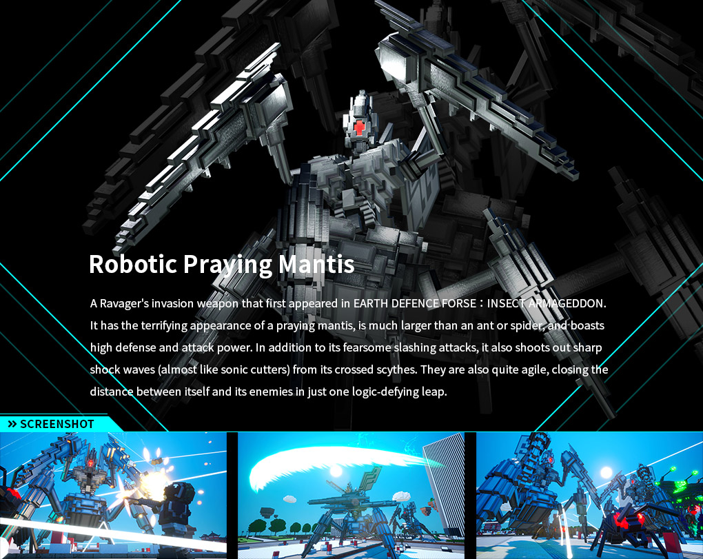 Robotic Praying Mantis