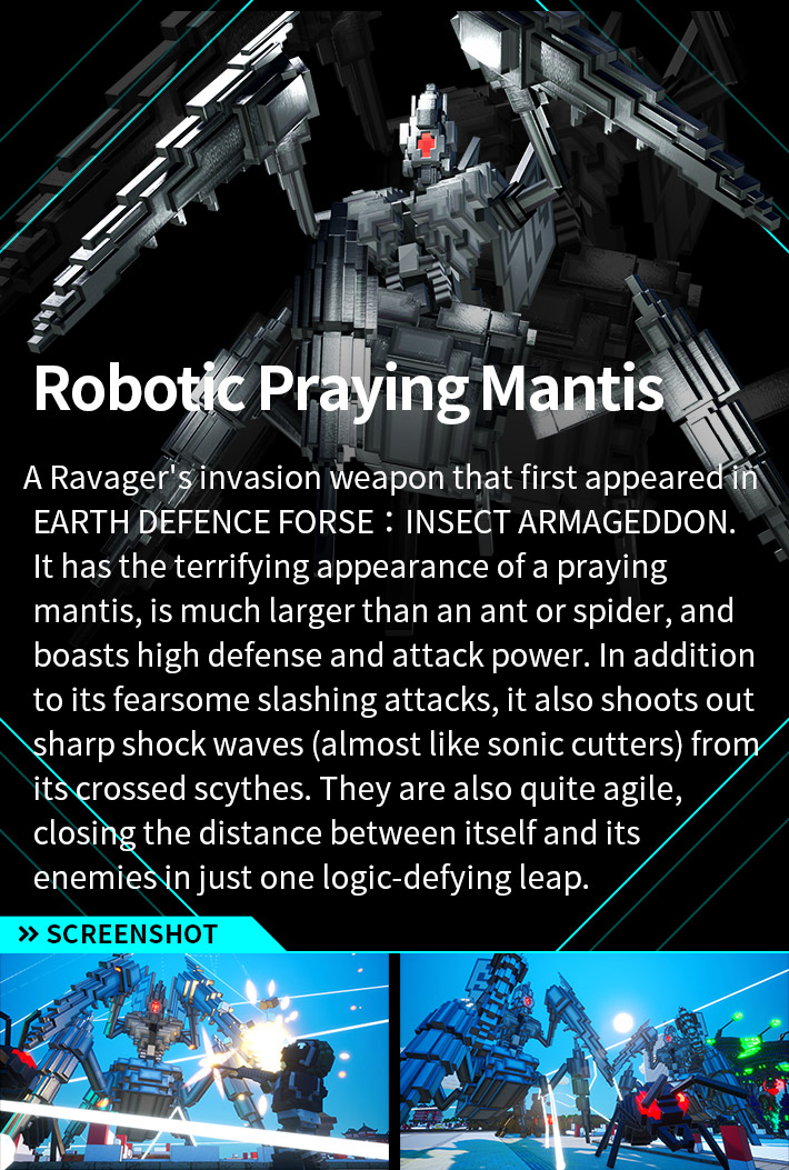 Robotic Praying Mantis